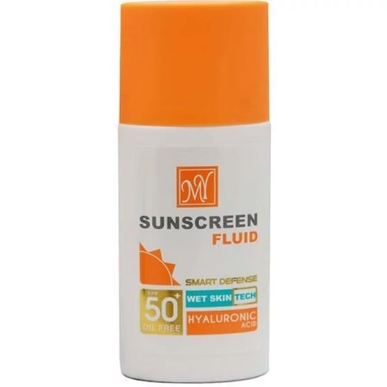 ضد آفتاب فلوئید مای مدل هیالورونیک اسید SPF50 حجم 50 میلی لیتر