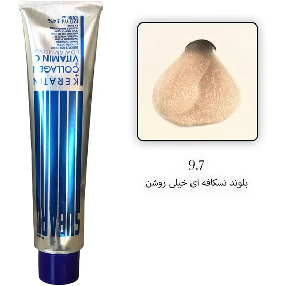 رنگ مو سوبارو شماره 9 رنگ بلوند خیلی روشن حجم 120میلی لیتر