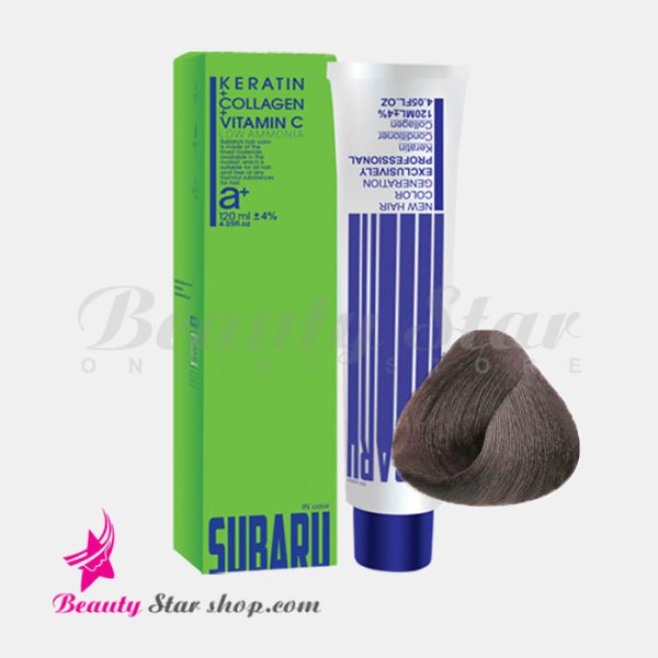 رنگ مو مردانه سوبارو شماره F4 حجم 120 میلی لیتر رنگ دودی تیره