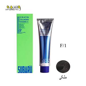 رنگ مو مردانه سوبارو شماره F1 حجم 120 میلی لیتر رنگ مشکی