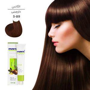 رنگ مو مارال شماره 5.89 حجم 100 میلی لیتر رنگ دارچینی