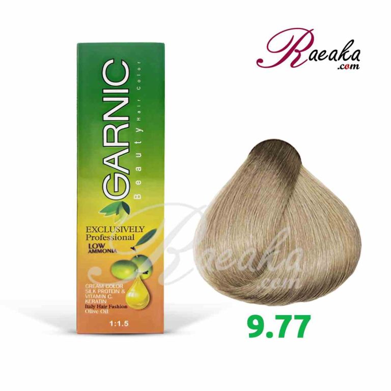 رنگ مو بیول شماره 9.77 حجم 100 میلی لیتر رنگ اولیو خیلی روشن