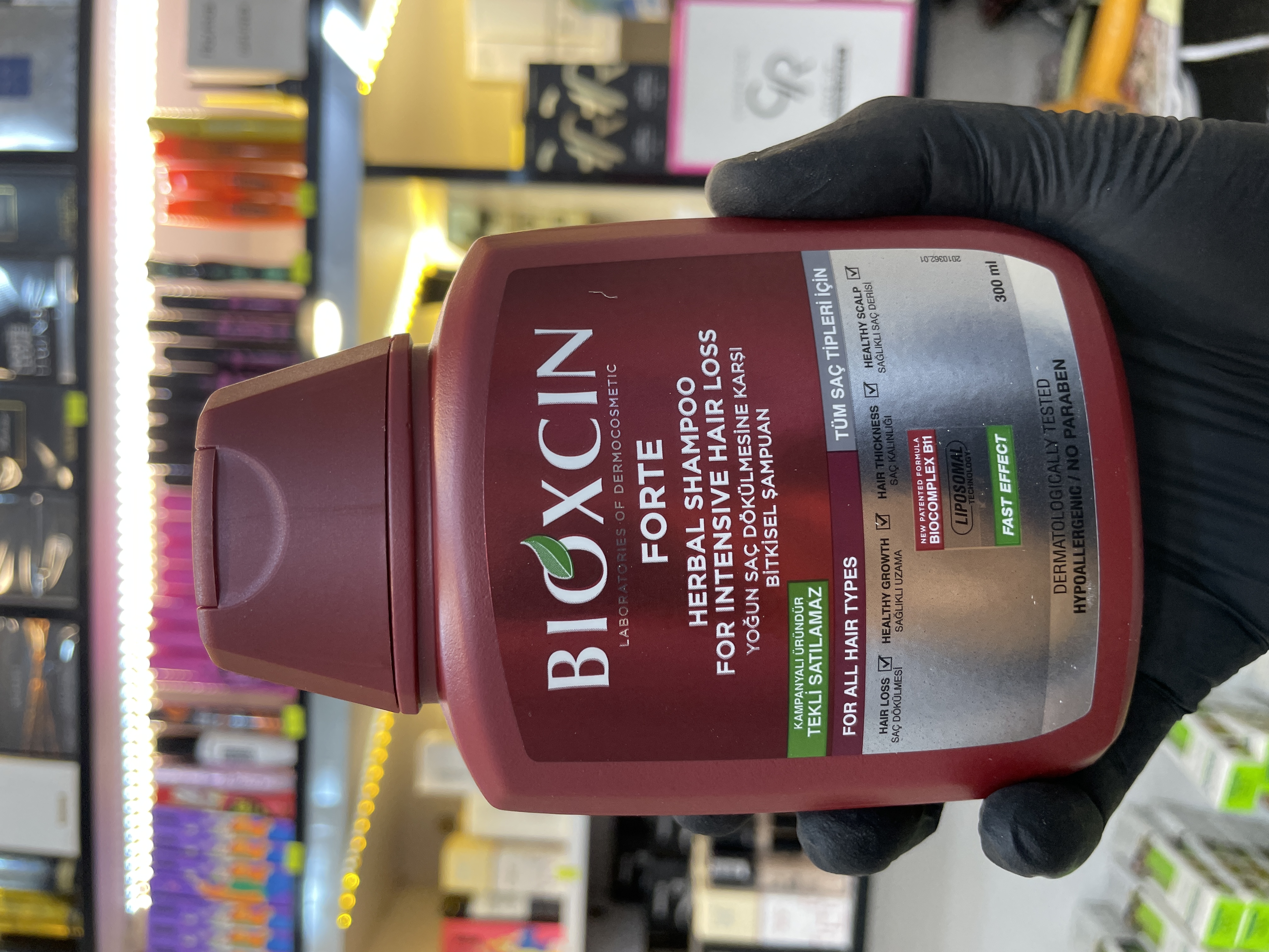 شامپو ضد ریزش گیاهی بیوکسین  فورت 300 میل